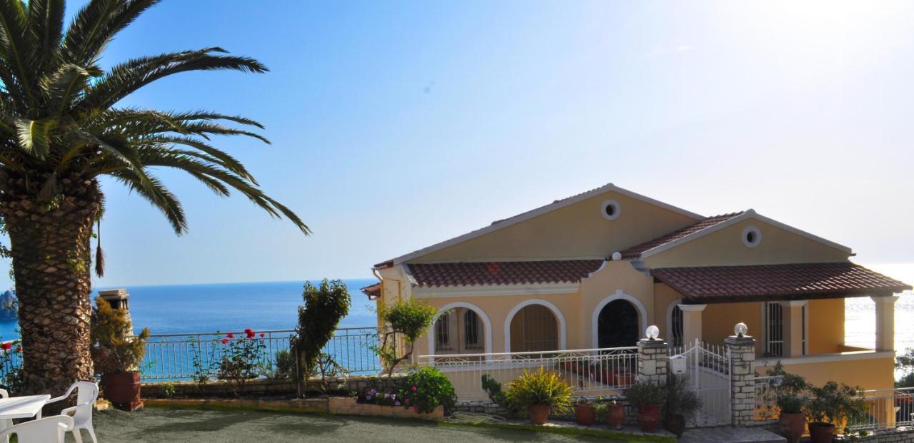 Holiday Apartments Maria With Pool And Panorama View - Agios Gordios Beach Agios Gordios (Corfu) Exterior foto