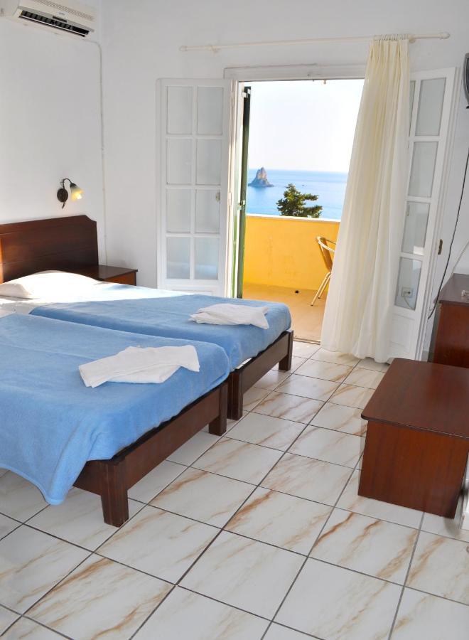 Holiday Apartments Maria With Pool And Panorama View - Agios Gordios Beach Agios Gordios (Corfu) Exterior foto