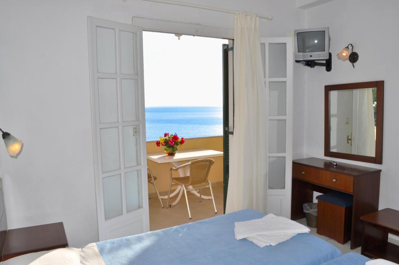 Holiday Apartments Maria With Pool And Panorama View - Agios Gordios Beach Agios Gordios (Corfu) Exterior foto